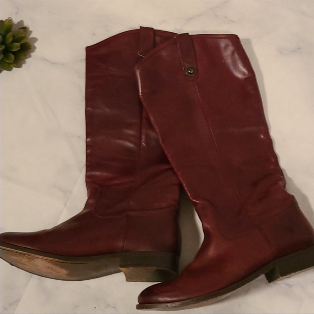 Frye Melissa Button Riding Boots - Picture 3 of 5